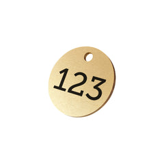 Collection image for: Brass numbered tags