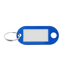 Key tags with label window | Etiquetas para llaves | Porte-clés étiquettes | Schlüsseletiketten