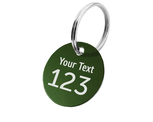 Aluminum key tags | Identificador de llaves de aluminio | Schlüsselmarken Aluminium