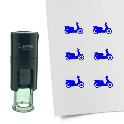 Stamp scooter - 10 mm print