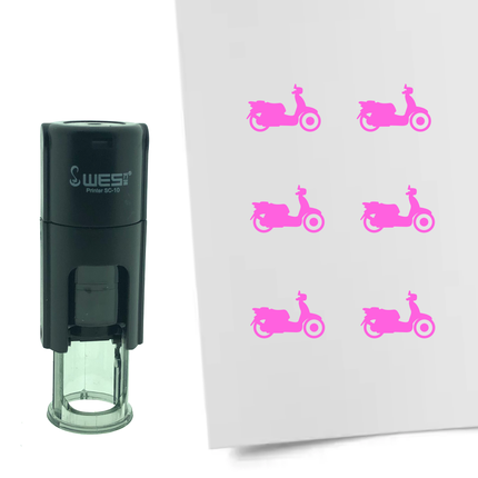 Stamp scooter - 10 mm print