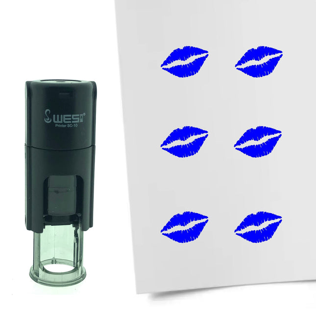 Stamp kiss - 10 mm print