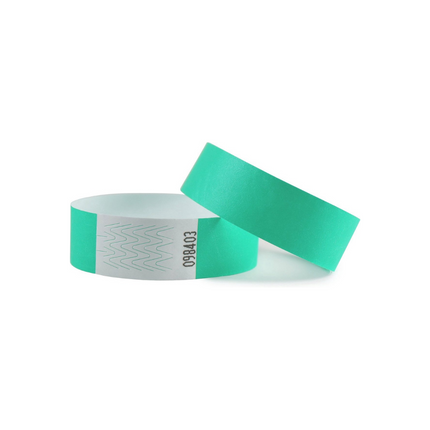 Pulseras de Tyvek sin diseño - 100 unidades