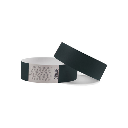 Pulseras de Tyvek sin diseño - 100 unidades