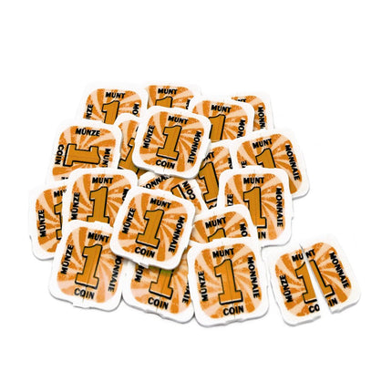 Fichas de plástico de festivales rompibles - 1000 unidades