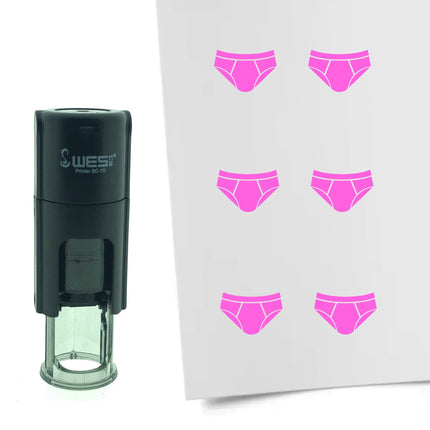 Stamp underwear - 10 mm print