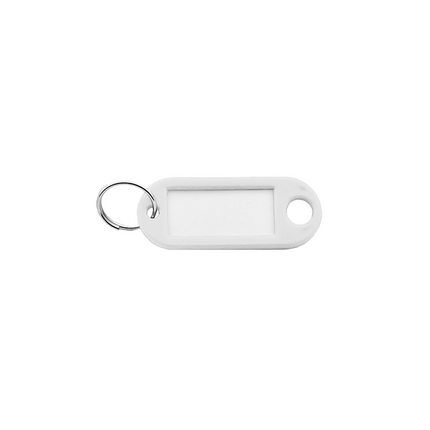 Etiquetas para llaves con anillo 55x22 mm - Por 100 unidades