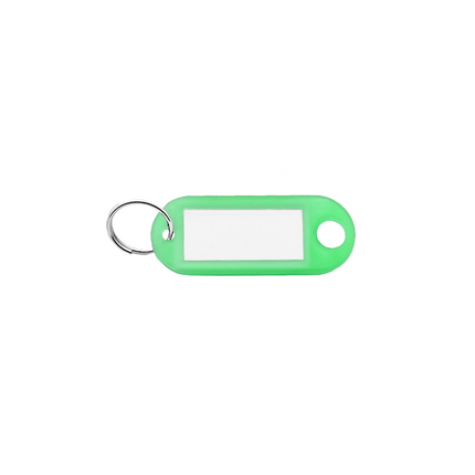 Etiquetas para llaves con anillo 55x22 mm - Por 100 unidades