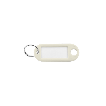 Etiquetas para llaves con anillo 55x22 mm - Por 100 unidades