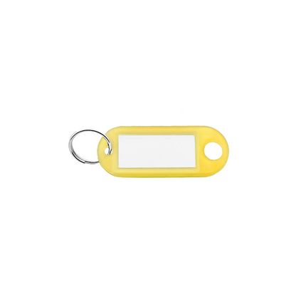 Etiquetas para llaves con anillo 55x22 mm - Por 100 unidades