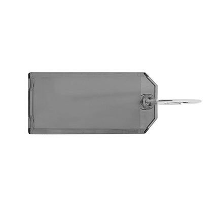 Etiqueta para llaves de metacrilato 75x31 mm - ventana por ambos lados