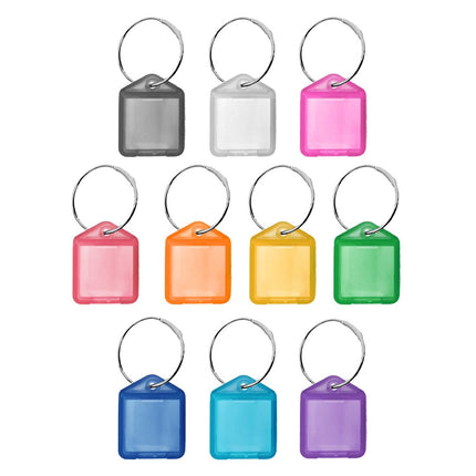 Etiquetas para llaves XS con anillo 38x22 mm - Por 100 unidades