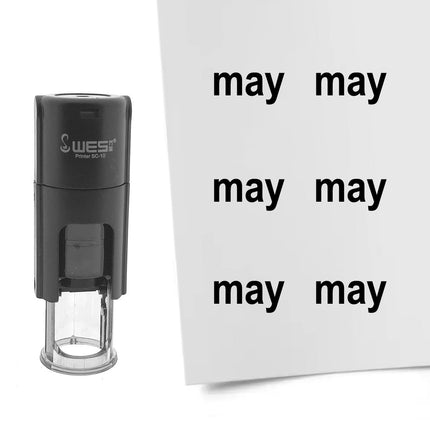 Stamp May - 10 mm print