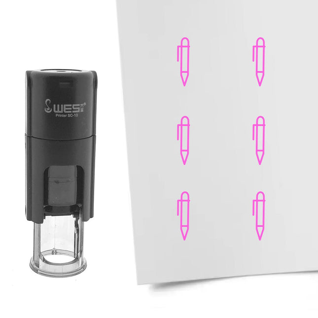 Stamp pen - 10 mm print