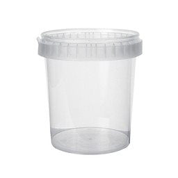 Cubo de almacenamiento con tapa para 500 fichas