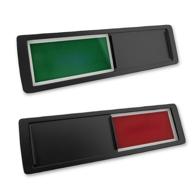 Blank sliding sign 178x50mm - 1 pc