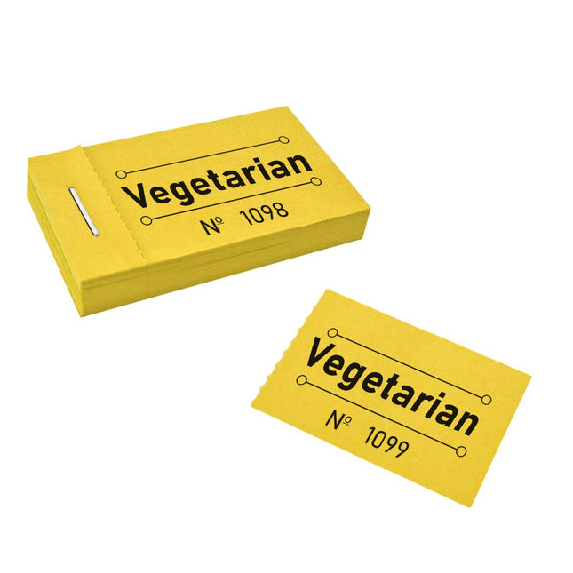 Meal ticket vegetarian - 50 tickets
