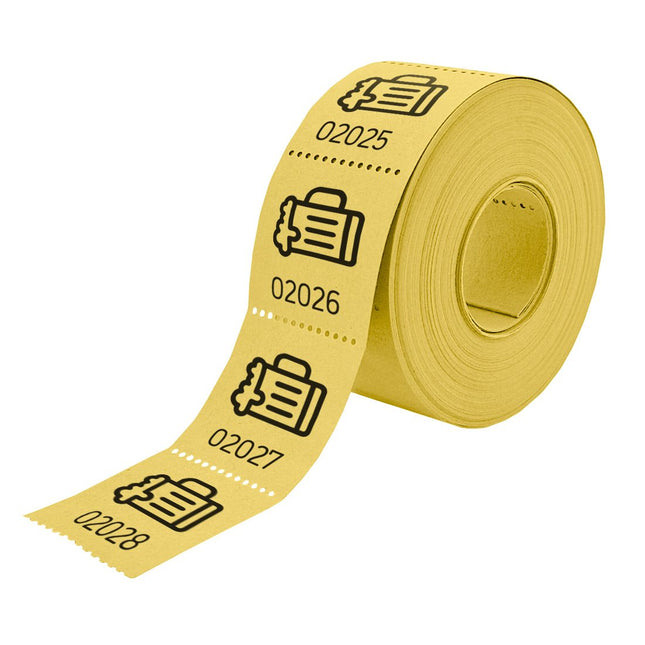 Tickets on roll beer - 500 tickets