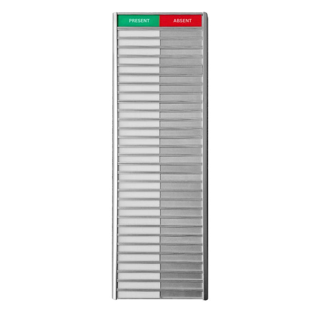 Attendance board for 30 people - 1 pc