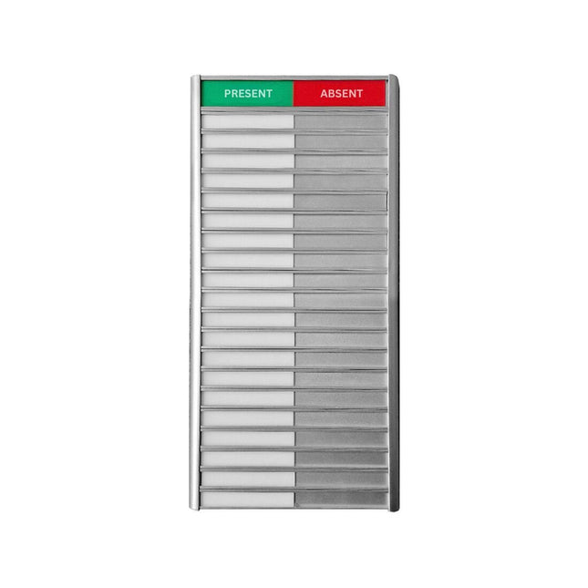 Attendance board for 20 people - 1 pc