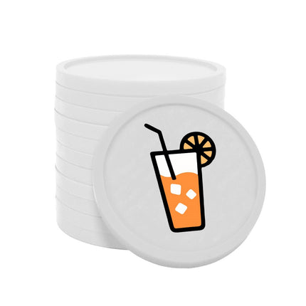 Fichas de plastico refresco Ø29mm - 100 unidades