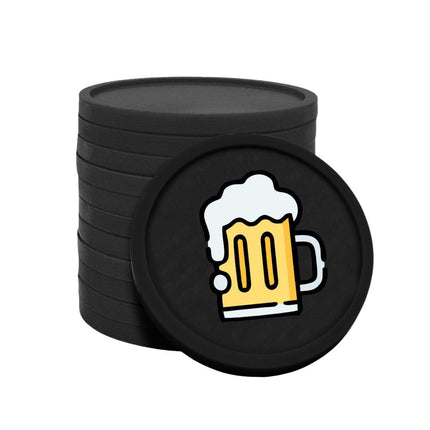 Fichas de plastico jarra de cerveza Ø29 mm - 100 unidades