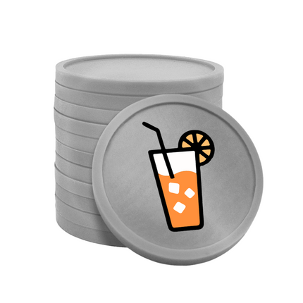 Fichas de plastico refresco Ø29mm - 100 unidades