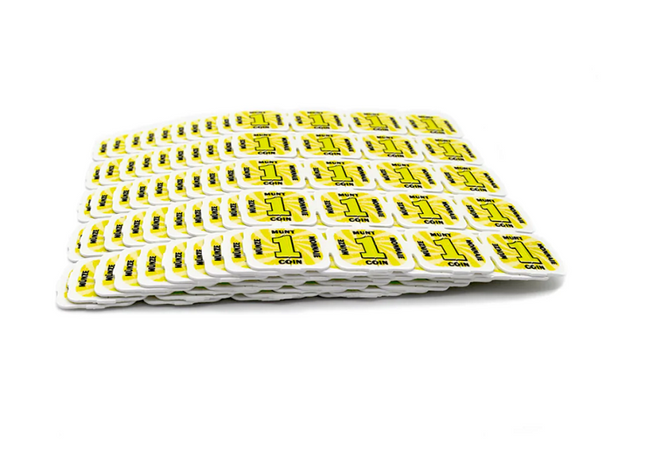 Fichas de plástico de festivales rompibles - 1000 unidades