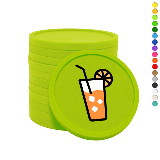 Fichas de plastico refresco Ø29mm - 100 unidades