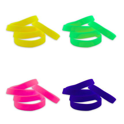 Pulseras de silicona - por unidad