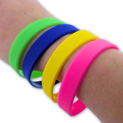 Pulseras de silicona - por unidad