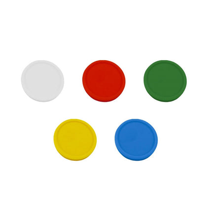 Fichas de plastico impresas Ø23mm - 100 unidades