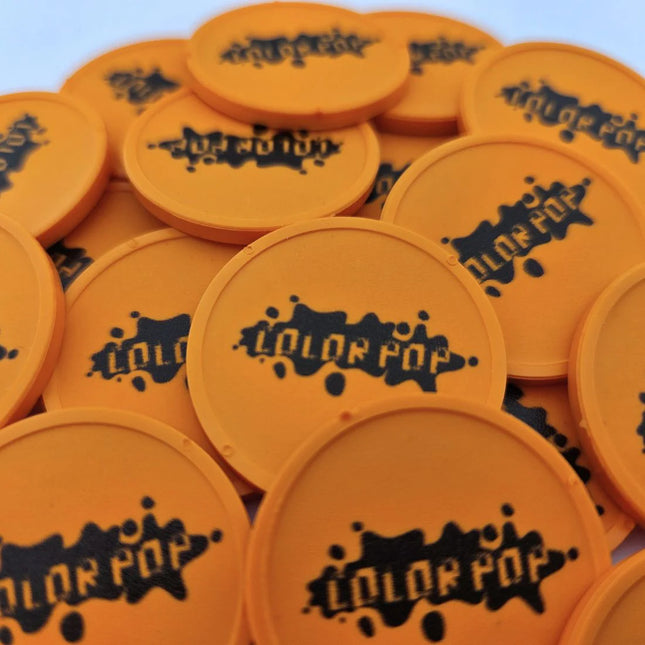 Fichas personalizable bio Ø29 mm - 100 unidades