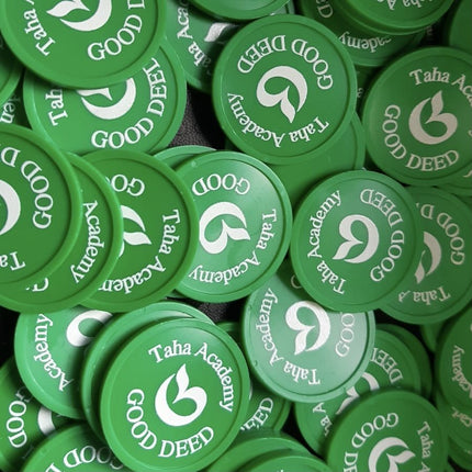 Fichas de plastico personalizadas Ø29 mm - 100 unidades