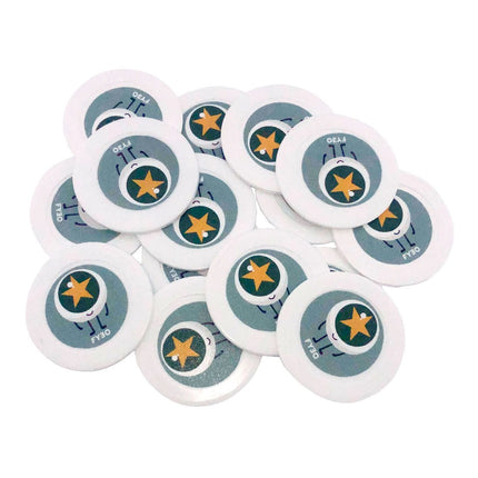 Fichas de poker personalizadas  Ø40 mm - 100 unidades