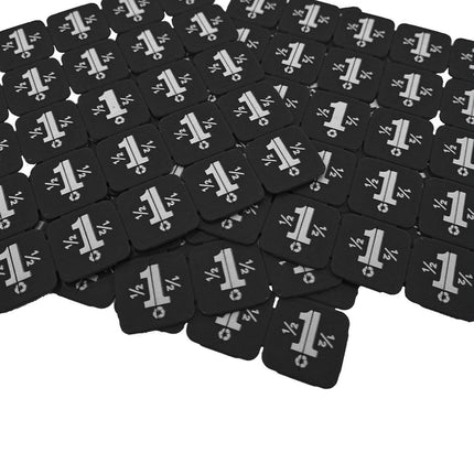 Fichas de plástico reciclado para festivales rompibles - 1000 unidades