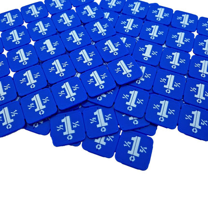 Fichas de plástico reciclado para festivales rompibles - 1000 unidades