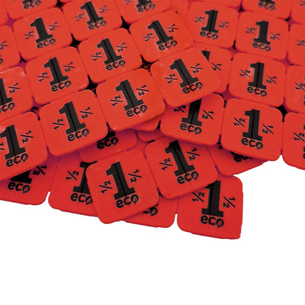 Fichas de almidón de patata para festivales - 1000 unidades