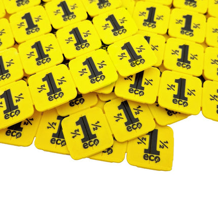 Fichas de almidón de patata para festivales - 1000 unidades