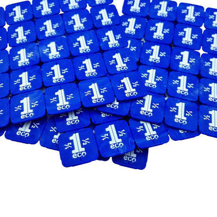 Fichas de almidón de patata para festivales - 1000 unidades