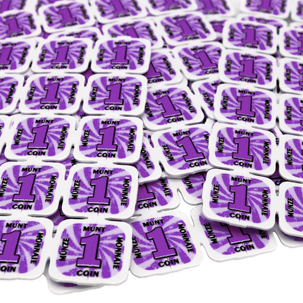 Fichas de plástico de festivales rompibles - 1000 unidades