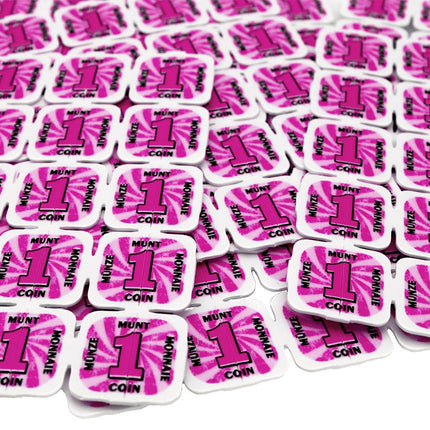 Fichas de plástico de festivales rompibles - 1000 unidades