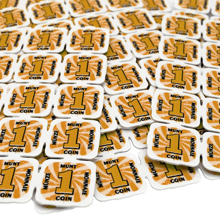 Fichas de plástico de festivales rompibles - 1000 unidades