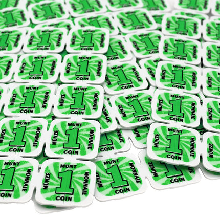 Fichas de plástico de festivales rompibles - 1000 unidades