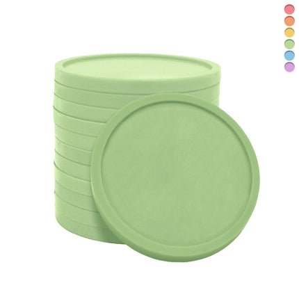 Fichas de plastico reciclado Ø29 mm - 100 unidades