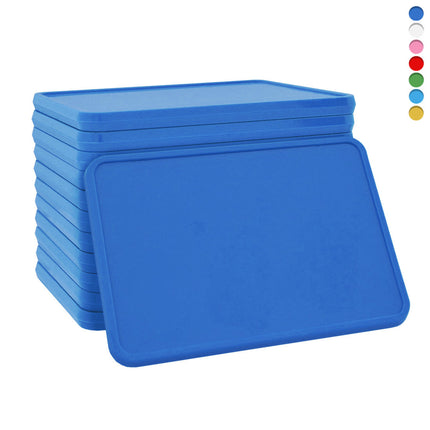 Fichas de plastico rectangular, 50x35 mm - 100 unidades