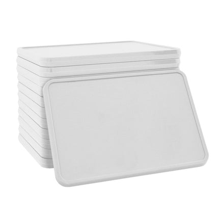 Fichas de plastico rectangular, 50x35 mm - 100 unidades