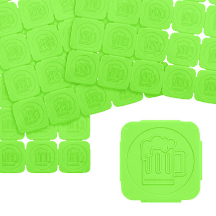 Fichas para festivales con relieve, jarra de cerbeza - 1000 unidades