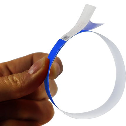 Pulseras de Tyvek mezcla de 10 colores - 100 unidades