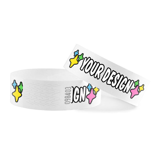 Pulseras de Tyrex con tu propio diseño - 100 unidades